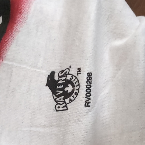 Ravens| NWOT Vintage Toronto Raptors White Short Sleeve T-shirt Cotton - Picture 6 of 11